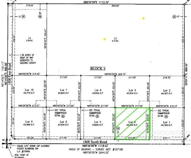 1818 E 1800 S, Gooding, ID 83330