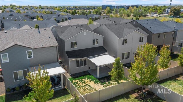 4084 E Blueberry St, Meridian, ID 83642 - aerial perspective of suburban area