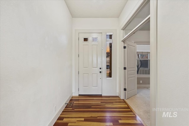 1280 W Bacall St, Meridian, ID 83646 - doorway featuring wood finished floors and baseboards