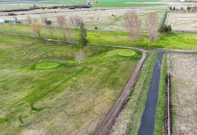186 Ridgeview Dr, Grangeville, ID 83530 - birds eye view of property featuring a rural view
