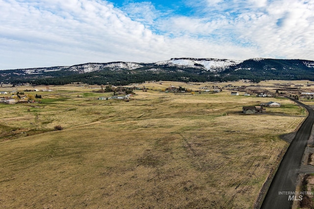 186 Ridgeview Dr, Grangeville, ID 83530 - property view of mountains with a rural view