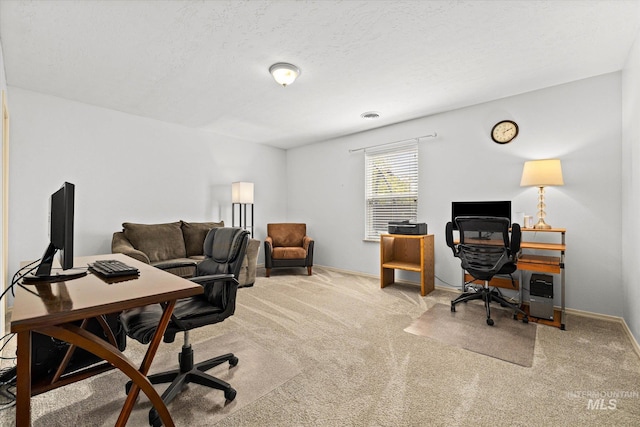 2023 E Wrightwood Dr, Meridian, ID 83642 - home office featuring carpet floors and baseboards
