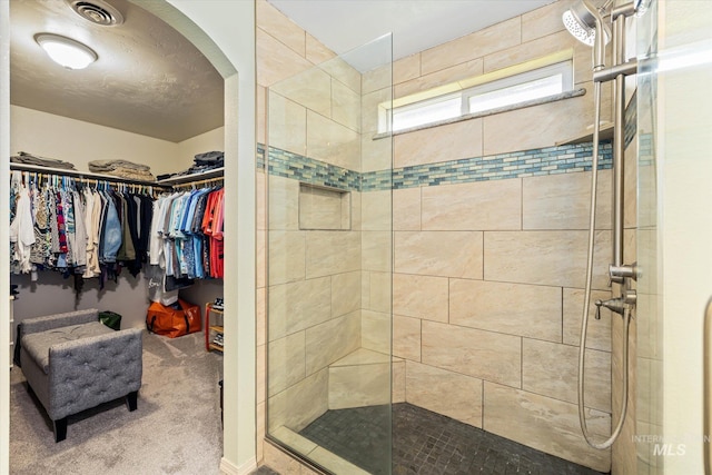 2023 E Wrightwood Dr, Meridian, ID 83642 - full bath featuring a tile shower and a walk in closet
