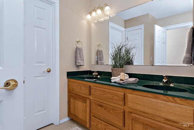11610 W Lanktree Gulch Rd, Star, ID 83669 - bathroom featuring double vanity and a sink