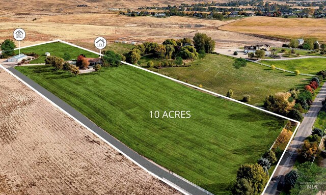 11610 W Lanktree Gulch Rd, Star, ID 83669 - aerial view featuring a rural view