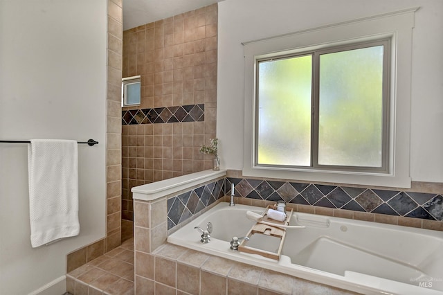 352 N Panorama Pl, Boise, ID 83702 - full bath with a garden tub and walk in shower