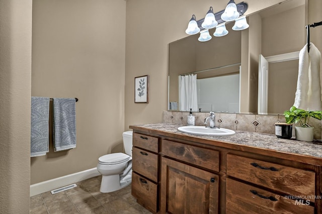 352 N Panorama Pl, Boise, ID 83702 - bathroom featuring vanity, tile patterned floors, and curtained shower