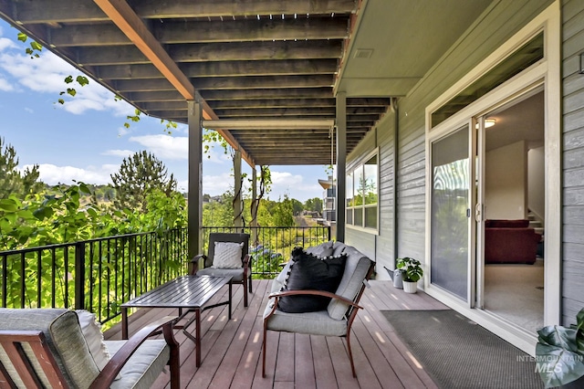 352 N Panorama Pl, Boise, ID 83702 - view of wooden deck