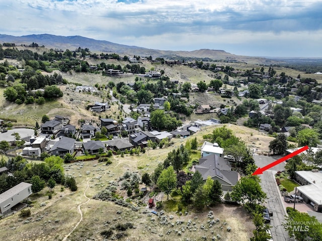 352 N Panorama Pl, Boise, ID 83702 - view of property location featuring mountains and nearby suburban area