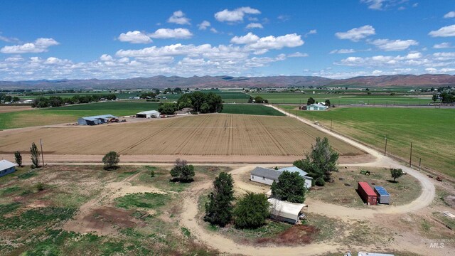 664 Lawrence Ln, Weiser, ID 83672 - view of rural area featuring mountains and rows of crops