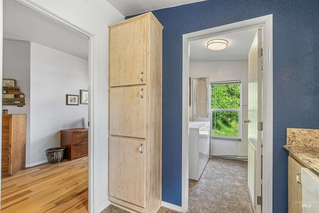 1745 Gibler Rd, Kamiah, ID 83536 - washroom with baseboards and light wood-type flooring