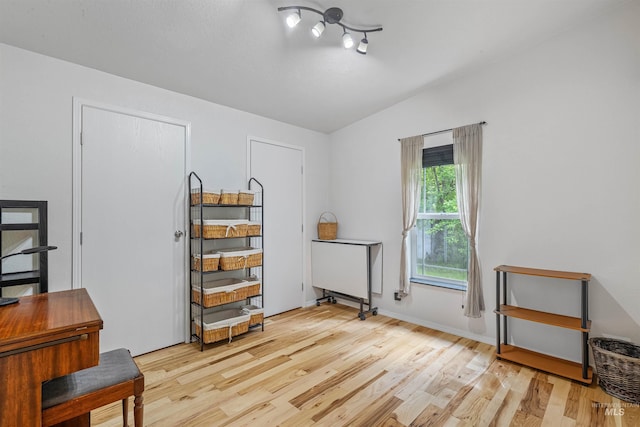 1745 Gibler Rd, Kamiah, ID 83536 - misc room featuring wood finished floors and lofted ceiling