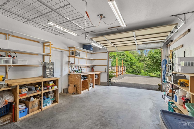 1745 Gibler Rd, Kamiah, ID 83536 - garage featuring a workshop area