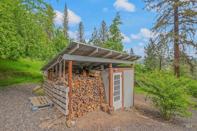 1745 Gibler Rd, Kamiah, ID 83536 - view of home's exterior featuring an outdoor structure
