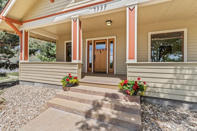 4997 N Brookside Ln, Boise, ID 83714 - view of exterior entry with covered porch