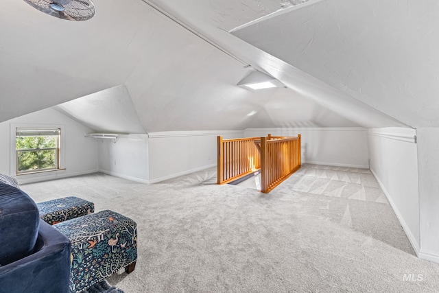 4997 N Brookside Ln, Boise, ID 83714 - additional living space featuring carpet, vaulted ceiling, and baseboards