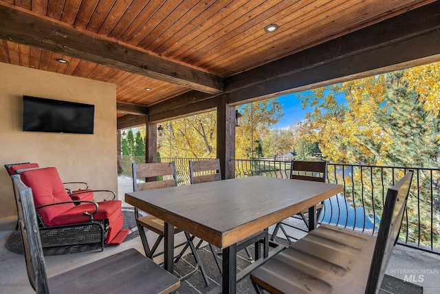 view of patio / terrace