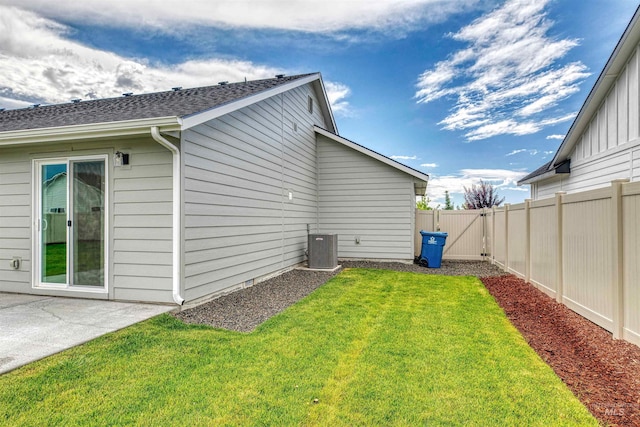 4913 Endicott Dr, Caldwell, ID 83605 - view of property exterior with a patio and roof with shingles