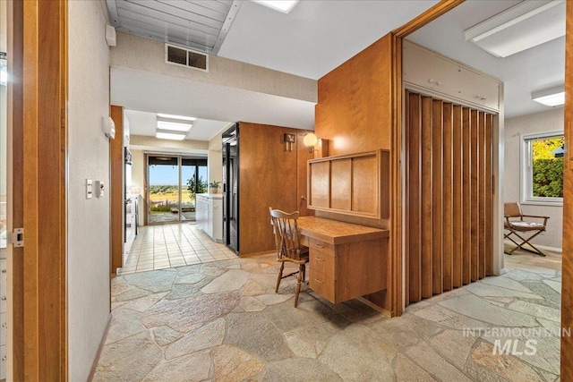 2401 Terrace Dr, Caldwell, ID 83605 - hallway featuring stone flooring