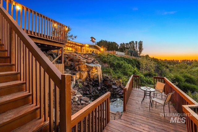 2401 Terrace Dr, Caldwell, ID 83605 - deck featuring stairs