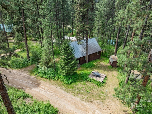 aerial view
