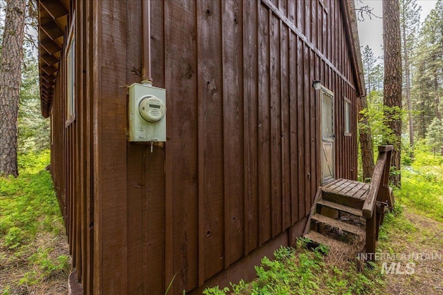 view of side of property
