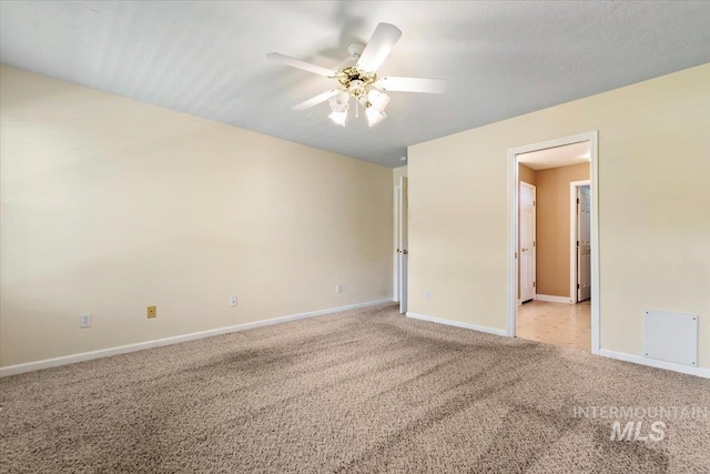 3314 S Raintree, Nampa, ID 83669 - unfurnished bedroom featuring carpet floors and a ceiling fan