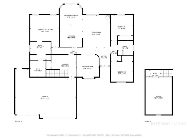 3314 S Raintree, Nampa, ID 83669 - view of property floor plan