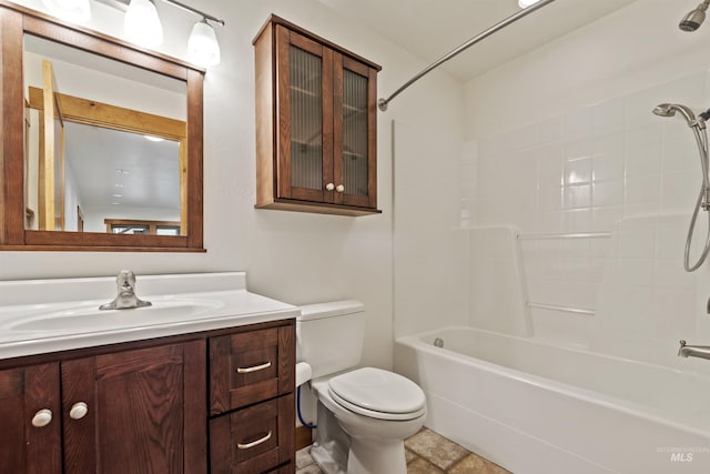 1649 Bear Trl, Donnelly, ID 83615 - full bathroom featuring vanity and bathtub / shower combination