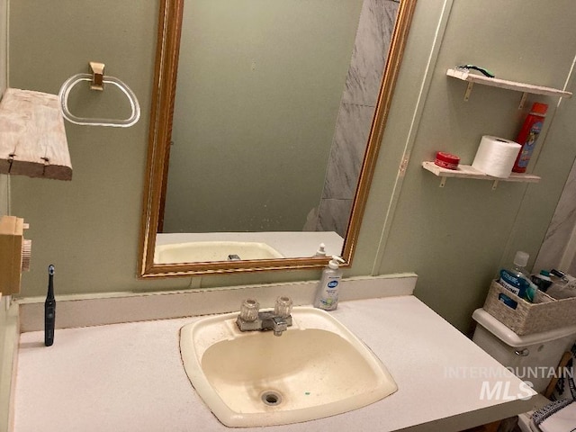 776 16th St, Vale, OR 97918 - bathroom with vanity and toilet