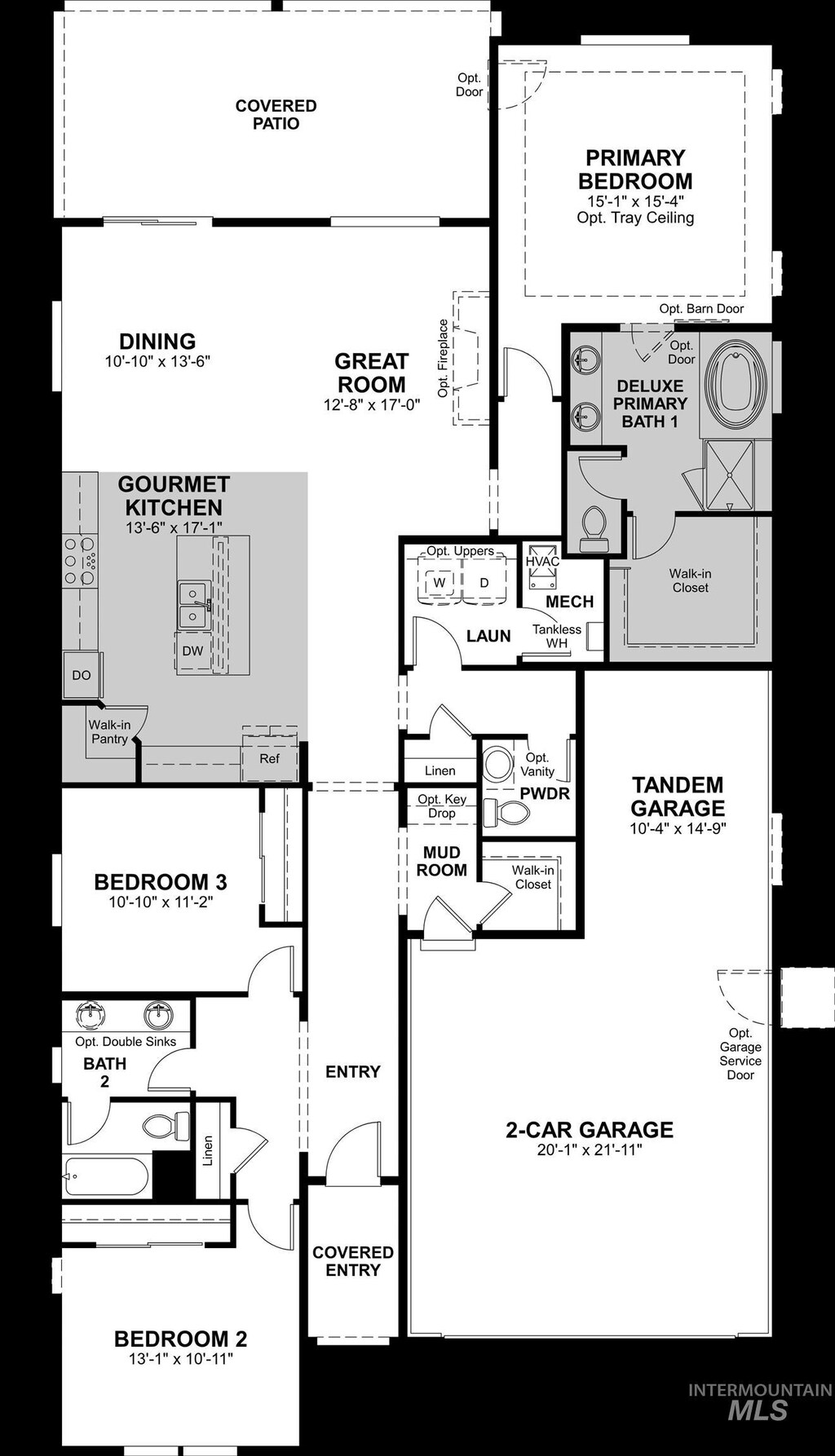 622 E Lockhart St, Meridian, ID 83646 - plan