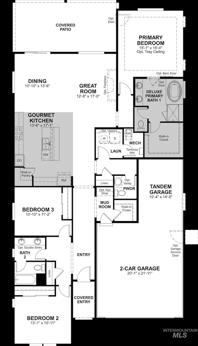 622 E Lockhart St, Meridian, ID 83646 - plan