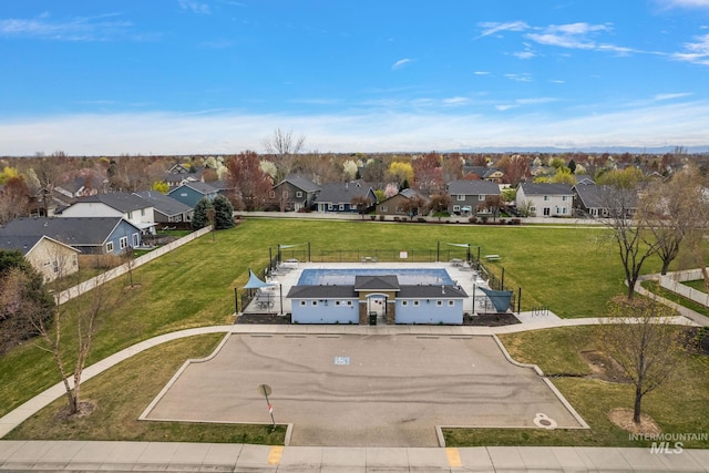 2801 W Lost Rpds, Meridian, ID 83646 - drone / aerial view featuring a residential view