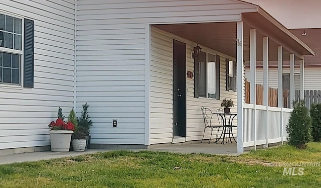 view of property exterior featuring a yard