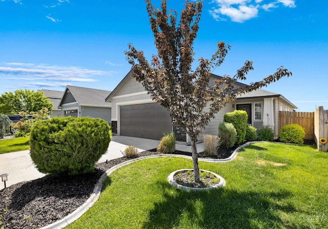 12535 Toketee St, Nampa, ID 83651 - view of front of property featuring an attached garage and concrete driveway