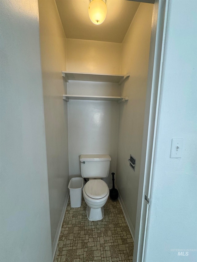 bathroom with toilet