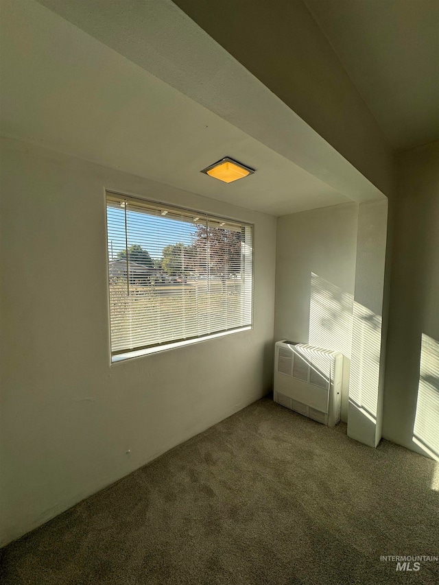 empty room featuring carpet flooring