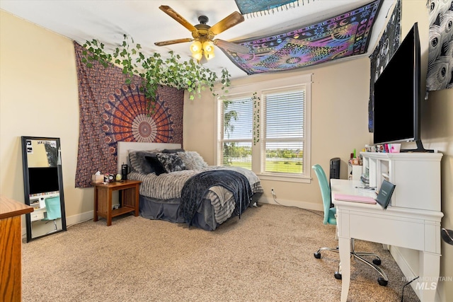 550 W Heikes Ln, Eagle, ID 83616 - carpeted bedroom with baseboards and an office area