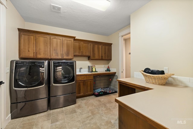 550 W Heikes Ln, Eagle, ID 83616 - washroom featuring cabinet space and separate washer and dryer