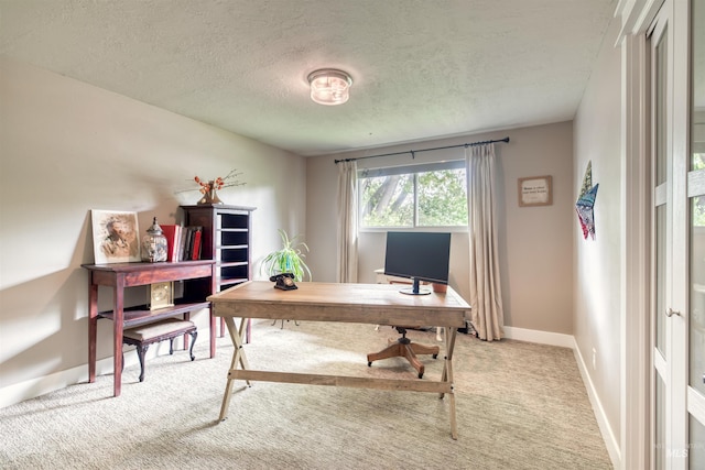 6174 W Winstead Pl, Boise, ID 83704 - carpeted home office with a textured ceiling and baseboards