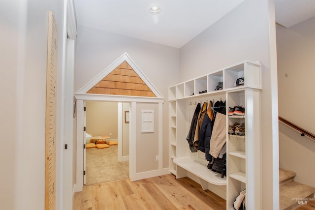 14050 Hidalgo Ranch Pl, Nampa, ID 83651 - mudroom with light wood-style floors