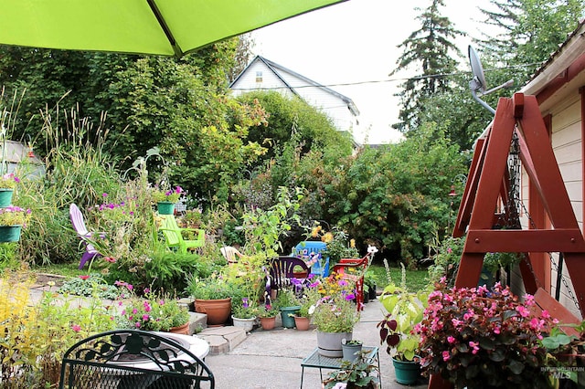 view of patio