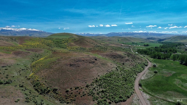 2168 Middle Fork Rd, Council, ID 83612 - aerial view of a mountain backdrop