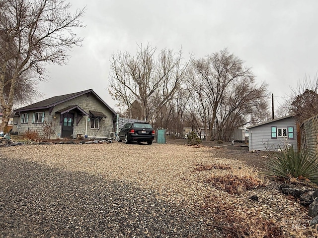 view of home's exterior