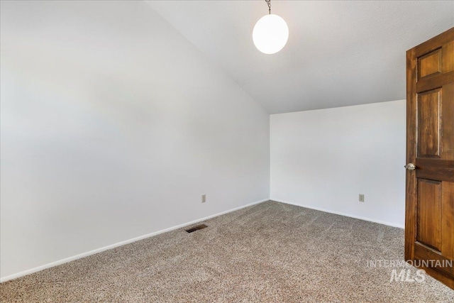 300 Morrison Unit 643, Twin Falls, ID 83301 - bonus room with vaulted ceiling, carpet flooring, and baseboards