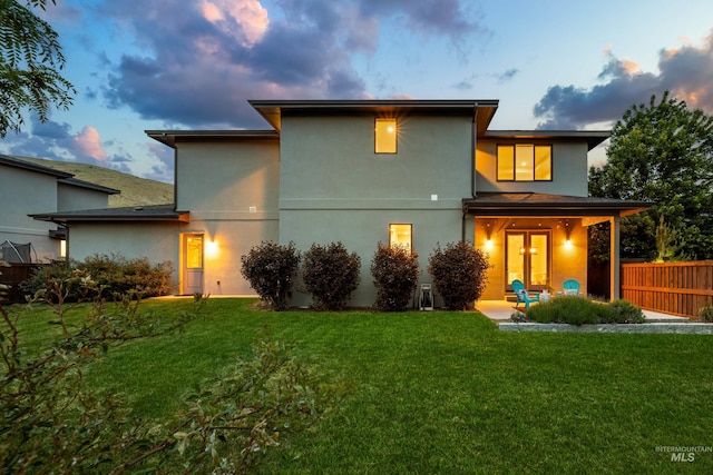 5085 S Taboo Pl, Boise, ID 83716 - rear view of property with stucco siding