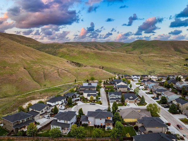 5085 S Taboo Pl, Boise, ID 83716 - aerial perspective of suburban area with a mountain backdrop