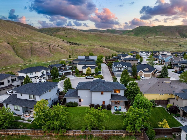 5085 S Taboo Pl, Boise, ID 83716 - aerial perspective of suburban area with mountains