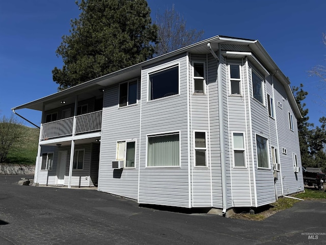 view of property with cooling unit