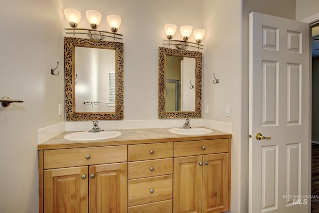 2853 N High Desert Way, Meridian, ID 83646 - full bath with double vanity